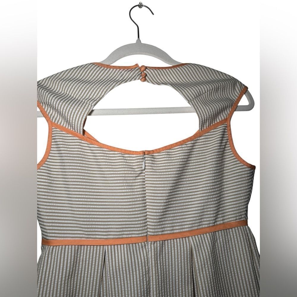 London Times Striped Dress - Picture 3 of 5
